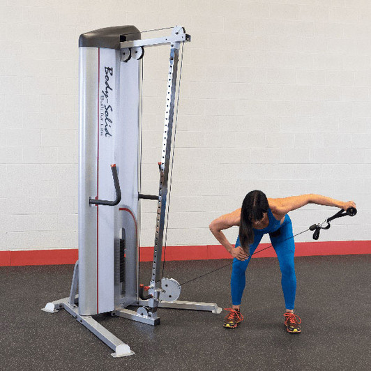 Bent Over Reverse Fly on the Pro ClubLine S2CC/1 Series 2 Cable Column with 160 lb. Stack