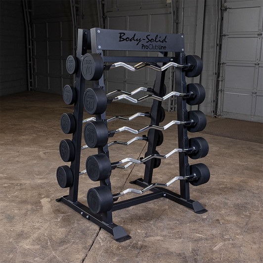 ProClub Fixed Weight Barbell Rack