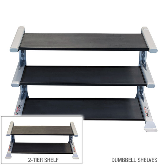 Pro ClubLine Modular Storage Rack Dumbbell Tiers