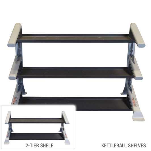 Pro ClubLine Modular Storage Rack Kettlebell Tiers