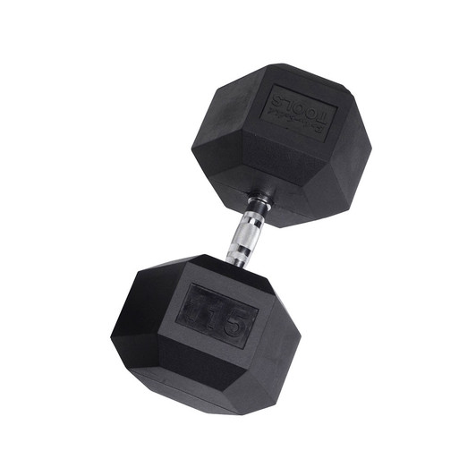 Rubber Hex Dumbbell