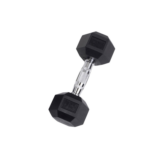 Body-Solid 5-30lb. Rubber Dumbbell with GDR44 Rack Package