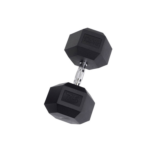 Rubber Hex Dumbbell