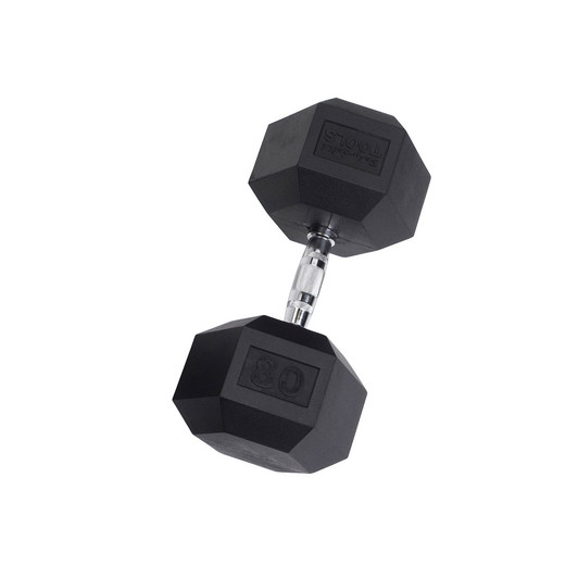 Rubber Hex Dumbbell