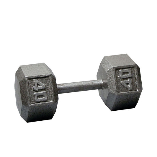 Body-Solid Cast Iron Hex Dumbbells, from 3 to 100 lb.
