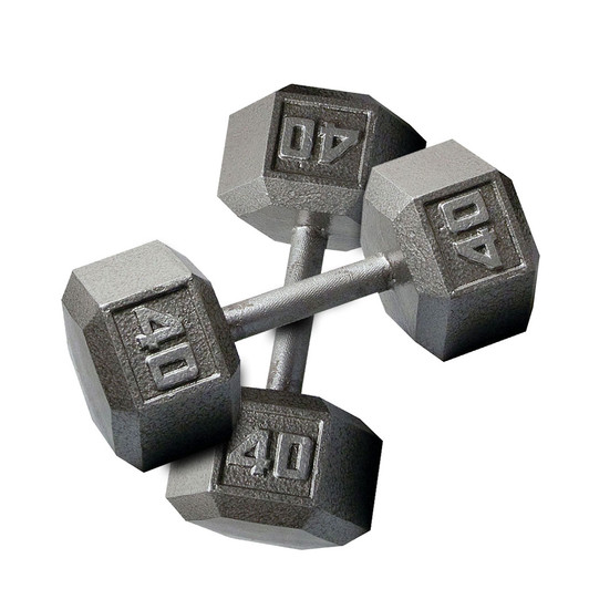 Body-Solid 5-50 lb. Hex Dumbbells