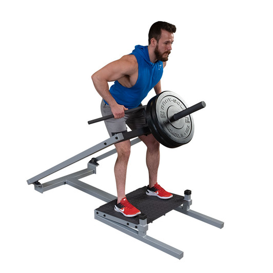 T-Bar Rows on the Pro ClubLine STBR500 T-Bar Row Machine by Body-Solid and optional weights