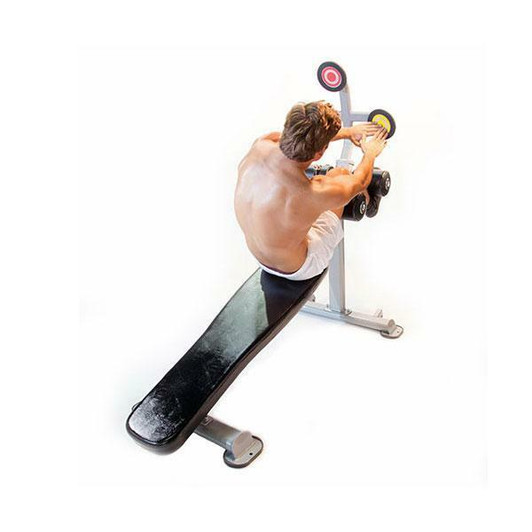 Sit ups on the Target Abs Fixed Angle Ab Bench