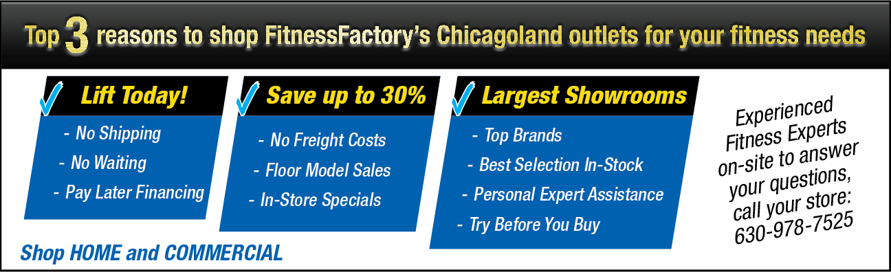 Top 3 Reasons to Shop Fitness Factory's Chicagoland Outlets for  Your Fitness Needs