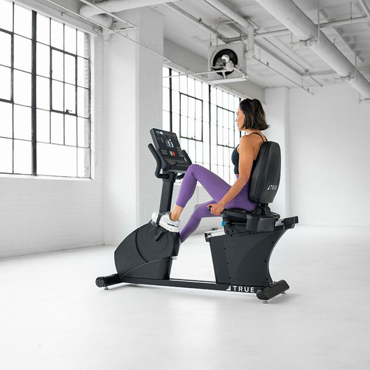TRUE Launch Recumbent Bike with Console