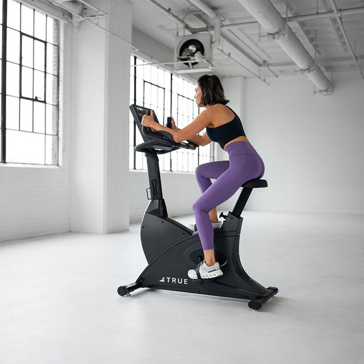 TRUE Launch Upright Bike with Console