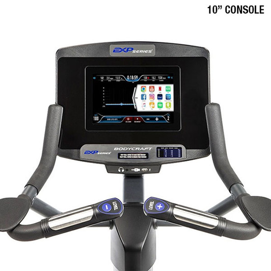 BodyCraft U1000 Upright Bike with 10" Smart Touch