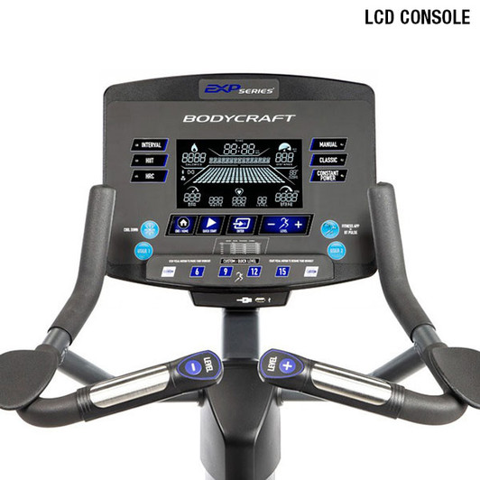 BodyCraft U1000 Upright Bike with LCD