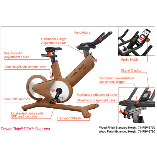 Power Plate Rev Indoor Cycle