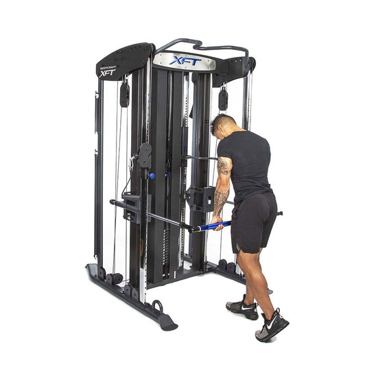 Tricep Pushdowns on the BodyCraft XFT Functional Trainer