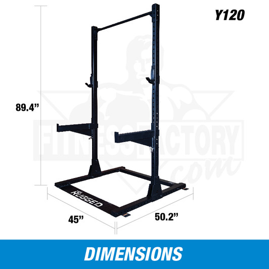 Rugged Fitness Maverick Half Rack