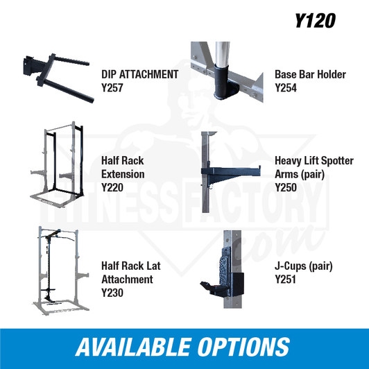 Rugged Fitness Maverick Half Rack