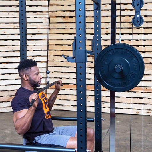Rugged Power Rack with Lat