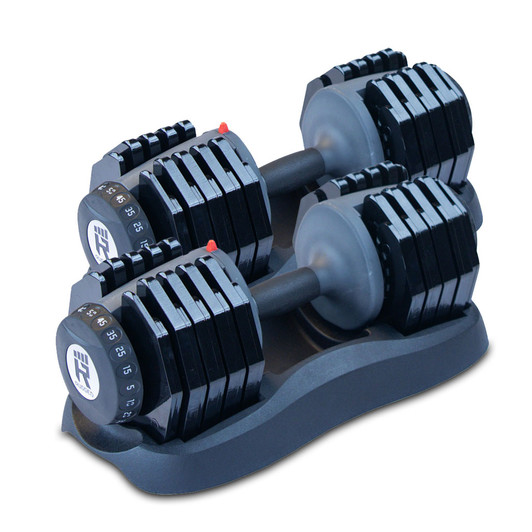 Rugged Adjustable Dumbbell Pair
