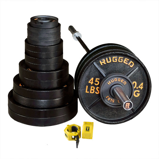 Rugged Deep Dish Plates 500 lb. Set